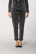 New York Cozy Damen-Chinohose aus 1000-Rippen-Samt carrot fit