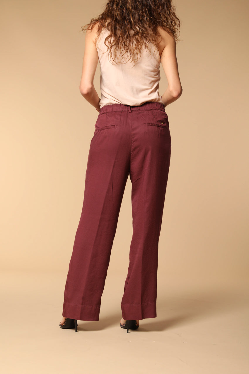 New York Cozy Straight pantalone chino jogger donna in modal straight fit