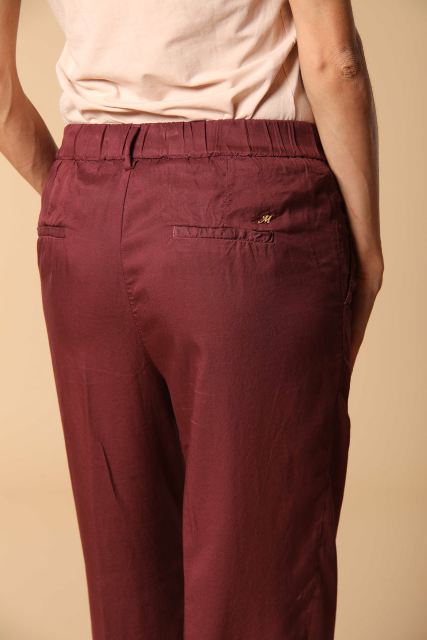 New York Cozy Straight pantalone chino jogger donna in modal straight fit