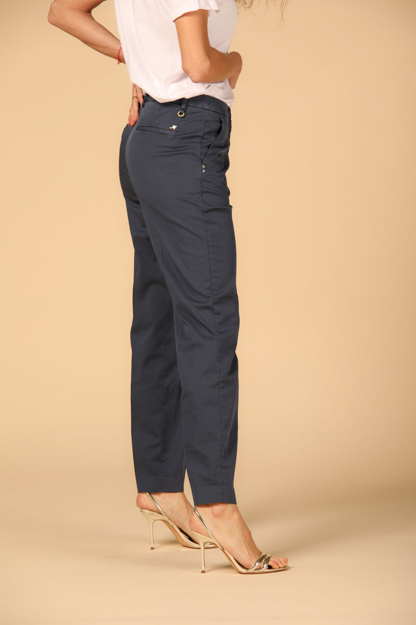 Bild 2 von Damen-Chinohose, Modell New York, in Marineblau, regular Passform von Mason's