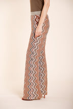 Easy Straight Elax pantalón chino jogger mujer en punto lurex straight fit