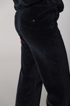 Easy Straight women's chino trousers in chenille jersey straight fit