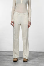 Easy Straight Chinohose für Damen aus Jersey mit straight fit