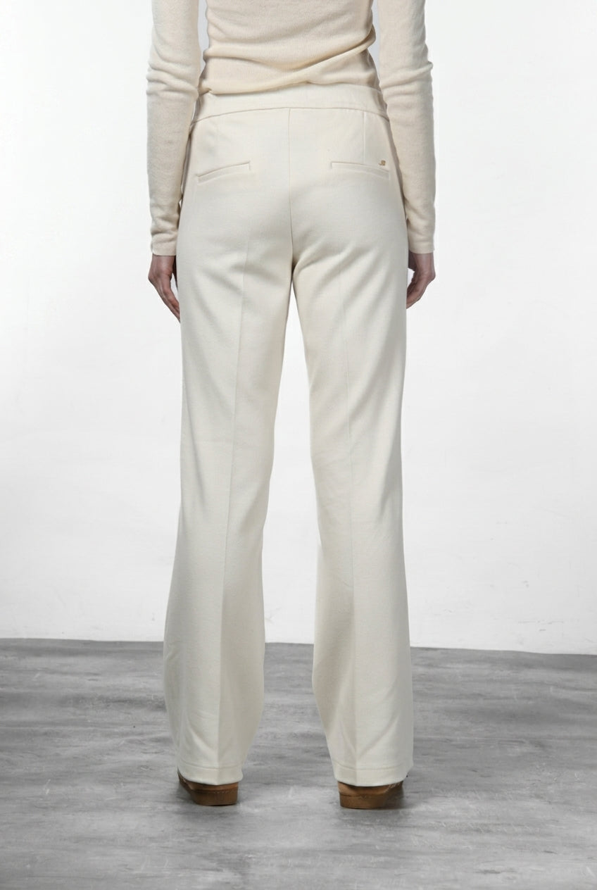 Easy Straight Chinohose für Damen aus Jersey mit straight fit