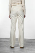 Easy Straight Chinohose für Damen aus Jersey mit straight fit