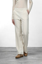 Easy Straight Chinohose für Damen aus Jersey mit straight fit