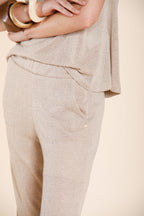 Easy Straight Hose Chino Jogger Damen aus Strick straight fit