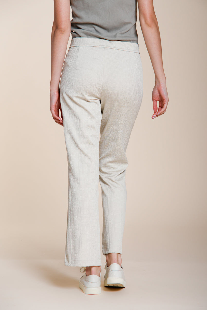 Easy Kick pantalón chino jogger mujer en jersey slim fit
