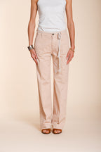 New York Straight women's chino pants cotton and linen twill straight fit