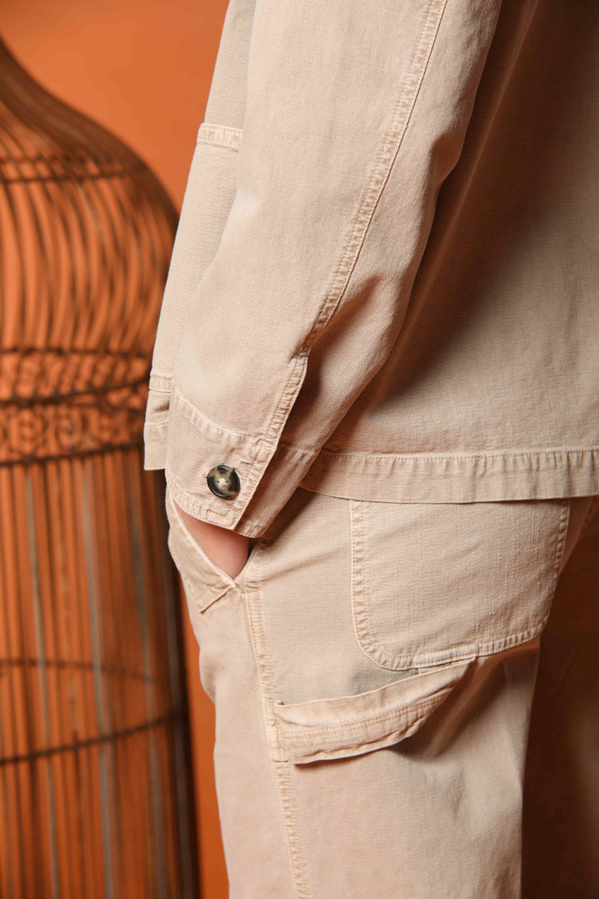 Detroit Straight women's Chino pants in flame stitch panama Straight fit