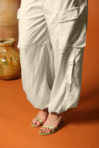 Francis women's Cargo Jogger Pants in modal cotton wide leg