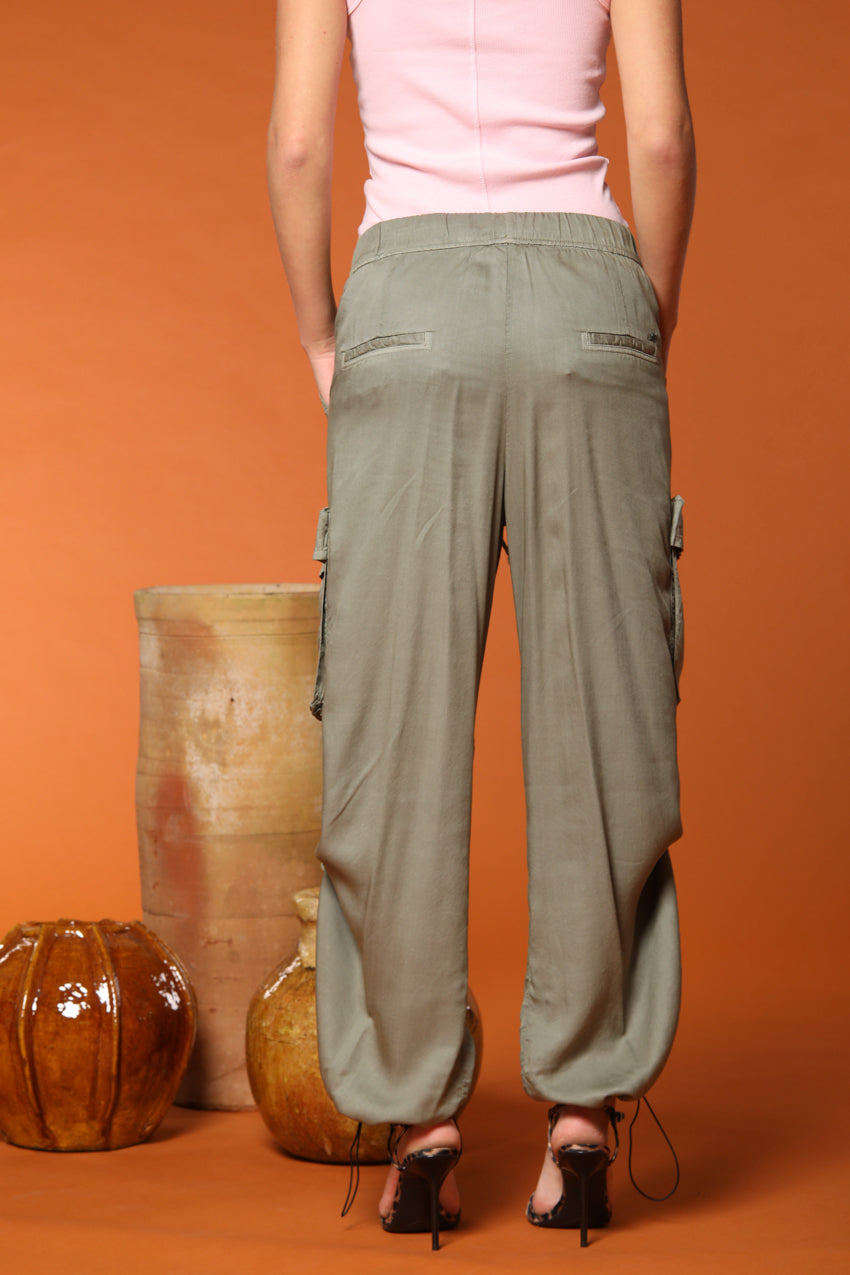 Francis women's Cargo Jogger Pants in modal cotton wide leg