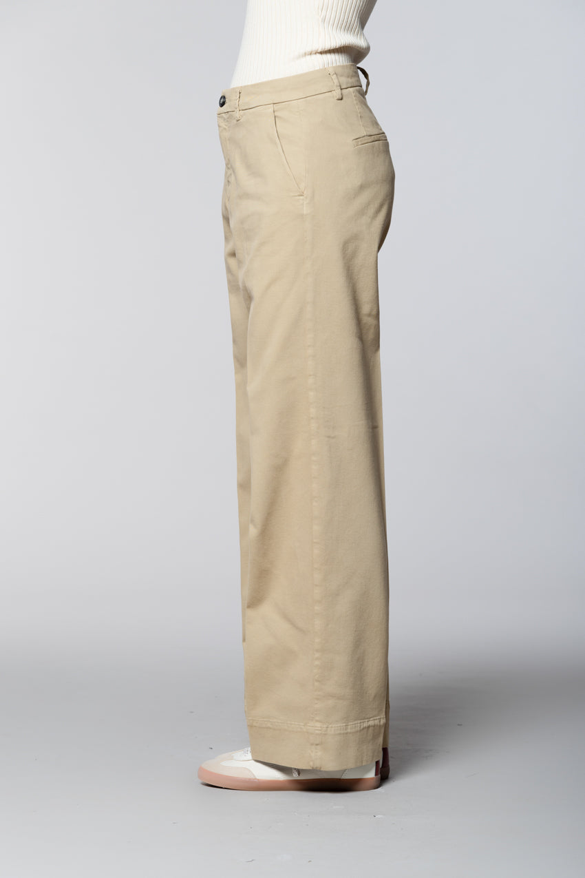 New York Studio women’s chino pants in cotton-wool blend wide leg