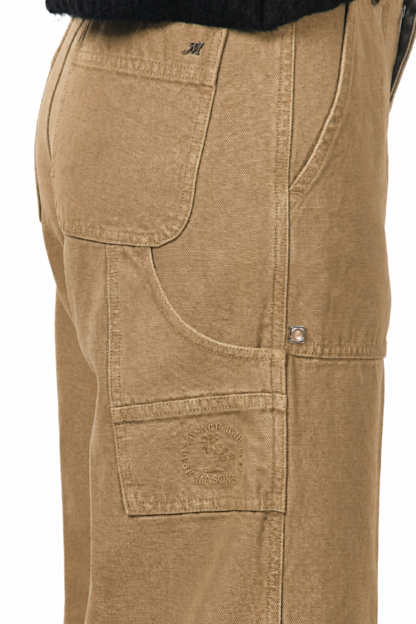 Dallas Wide pantalón chino de mujer en canvas straight fit