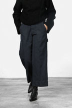 Dallas Wide pantalón chino de mujer en canvas straight fit
