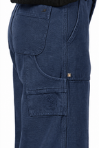 Dallas Wide pantalón chino de mujer en canvas straight fit
