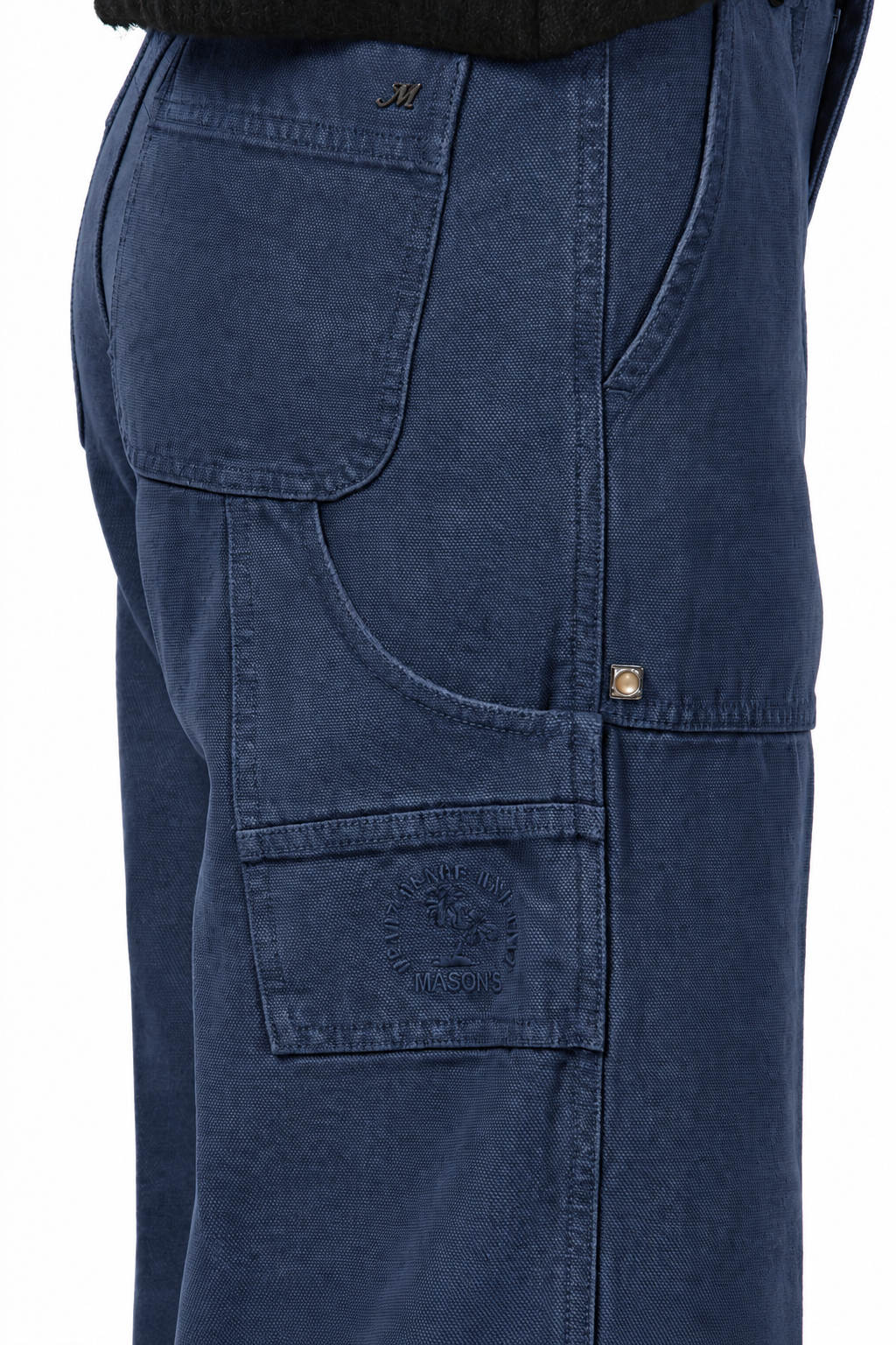 Dallas Wide pantalón chino de mujer en canvas straight fit
