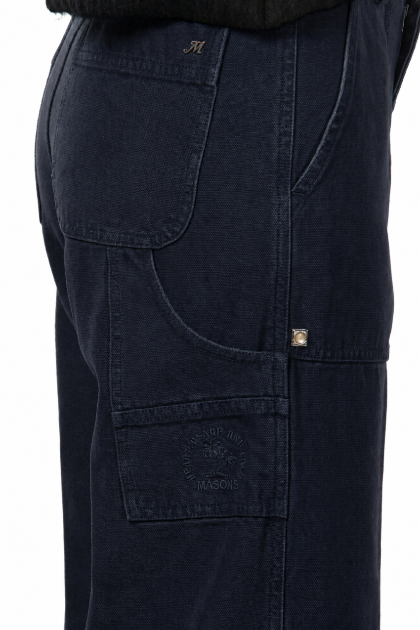 Dallas Wide pantalón chino de mujer en canvas straight fit
