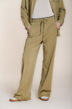 New York Studio Elax Hose Chino Jogger Damen aus Jersey straight fit