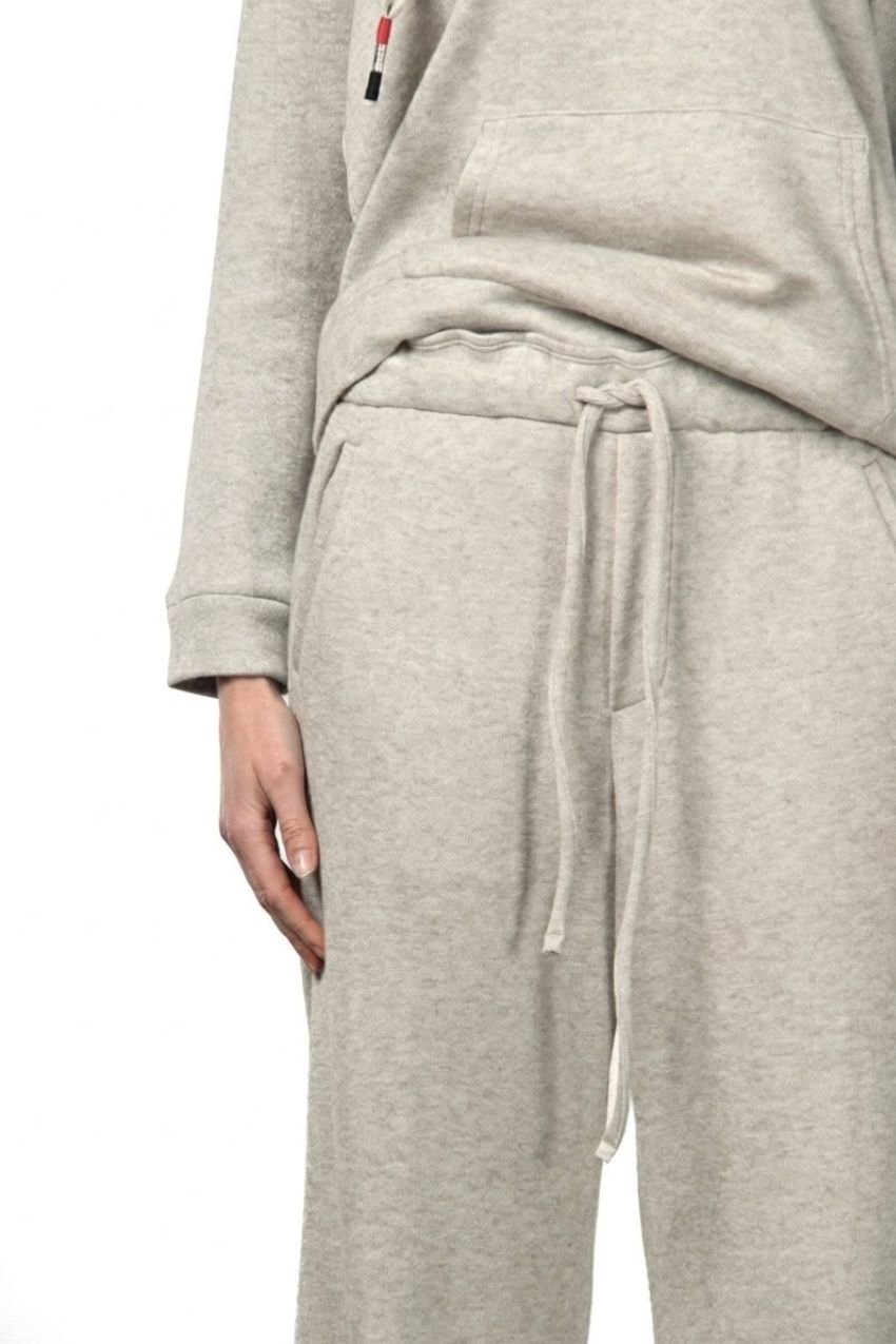 New York Studio Elax pantalón chino de mujer en jersey efecto punto straight fit