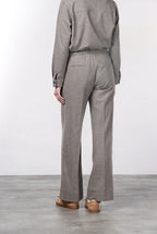 New York Studio Elax women’s chino pants in wool with straight fit