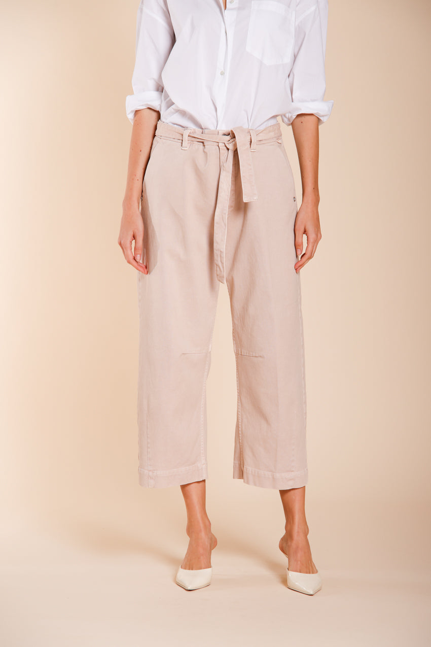 Vivienne City pantalón chino mujer en bull stretch balloon fit