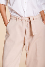 Vivienne City pantalón chino mujer en bull stretch balloon fit