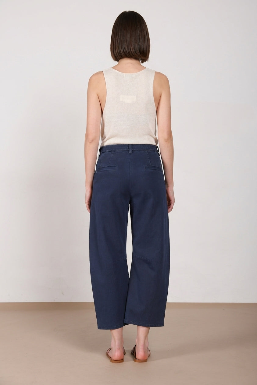 Vivienne City pantalone chino donna in bull stretch balloon fit