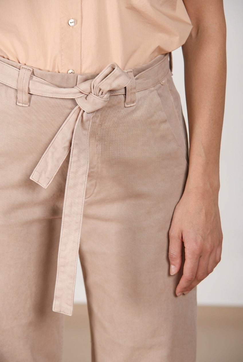Vivienne City pantalone chino donna in bull stretch balloon fit