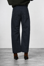 Vivienne City pantalon chino femme en gabardine balloon fit