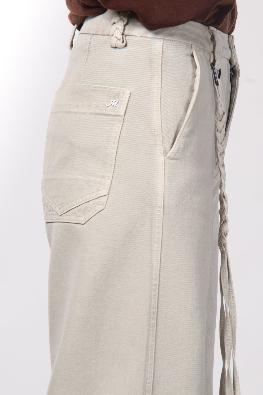 Valerie women’s chino pants in twill with balloon fit