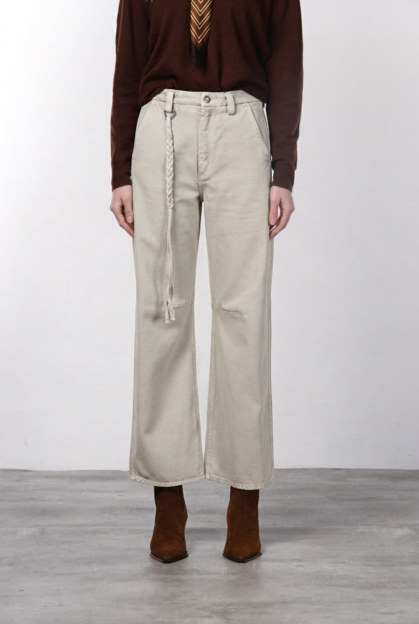 Valerie women’s chino pants in twill with balloon fit