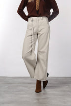 Valerie pantalone chino donna in twill baloon fit