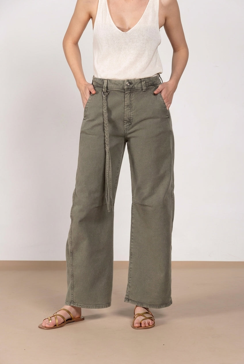 Valerie pantalon denim femme balloon fit