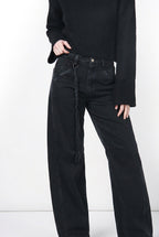 Veronique pantalone chino donna in twill balloon fit