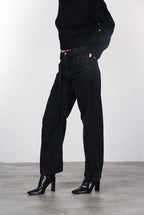 Veronique pantalone chino donna in twill balloon fit
