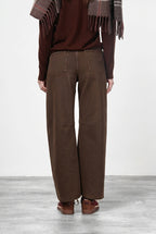 Virginie Chinohose für Damen aus Twill mit balloon fit ①
