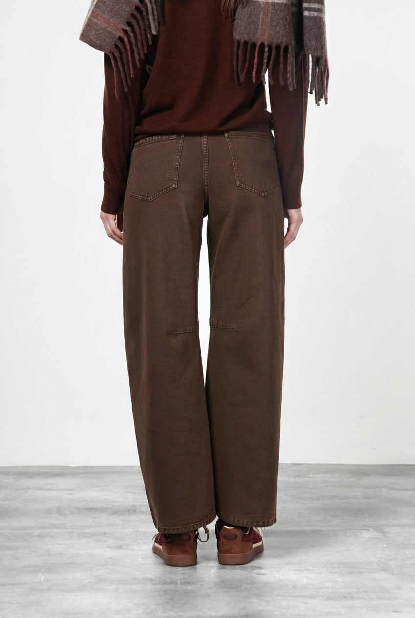 Virginie Chinohose für Damen aus Twill mit balloon fit ①
