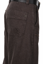 Silvye pantalón chino de mujer en twill balloon fit