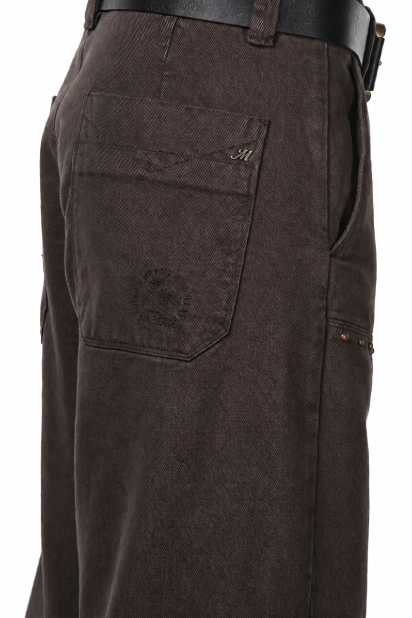 Silvye pantalón chino de mujer en twill balloon fit