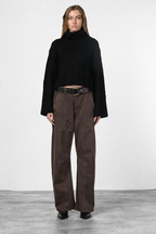 Silvye pantalón chino de mujer en twill balloon fit