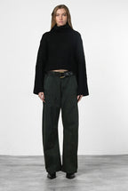 Silvye pantalone chino donna in twill baloon fit