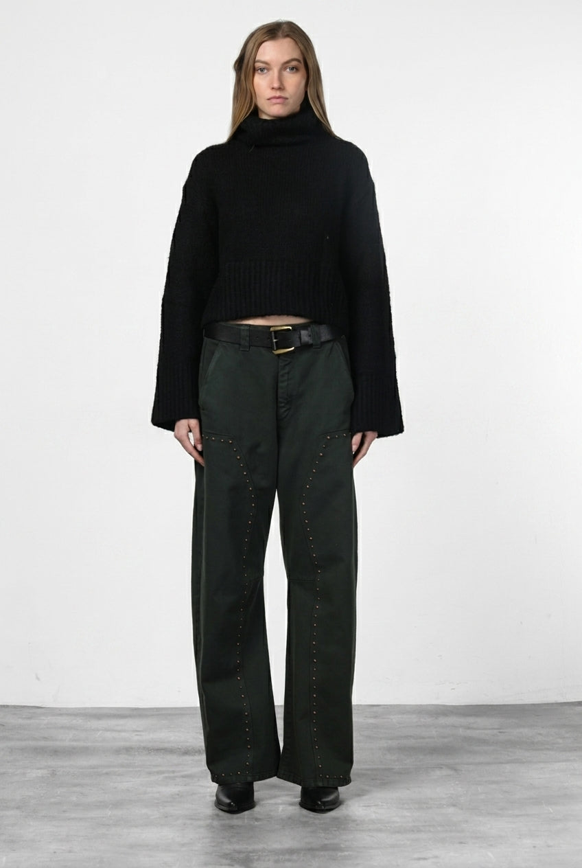 Silvye women’s chino pants in twill with balloon fit