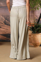 Portofino pantalón chino mujer en modal wide leg