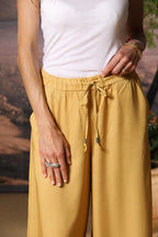 Portofino pantalón chino mujer en modal wide leg