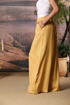 Portofino pantalón chino mujer en modal wide leg