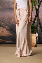 Portofino pantalón chino mujer en modal wide leg