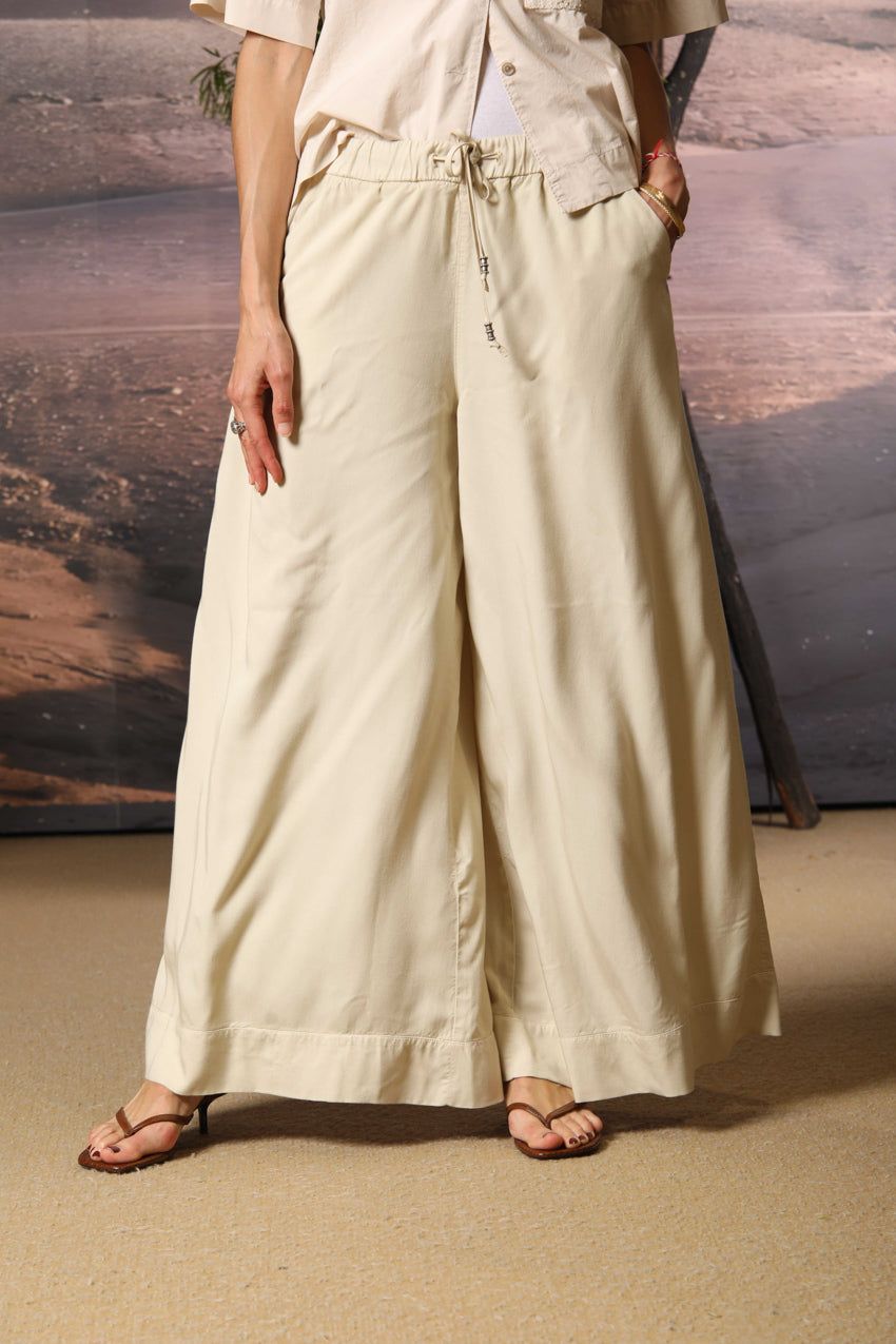 Portofino pantalón chino mujer en modal wide leg