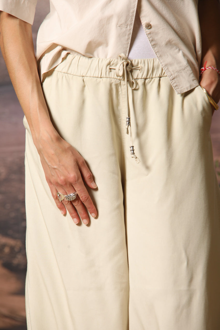 Portofino pantalone chino donna in modal relaxed fit