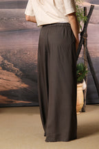 Portofino pantalón chino mujer en modal wide leg